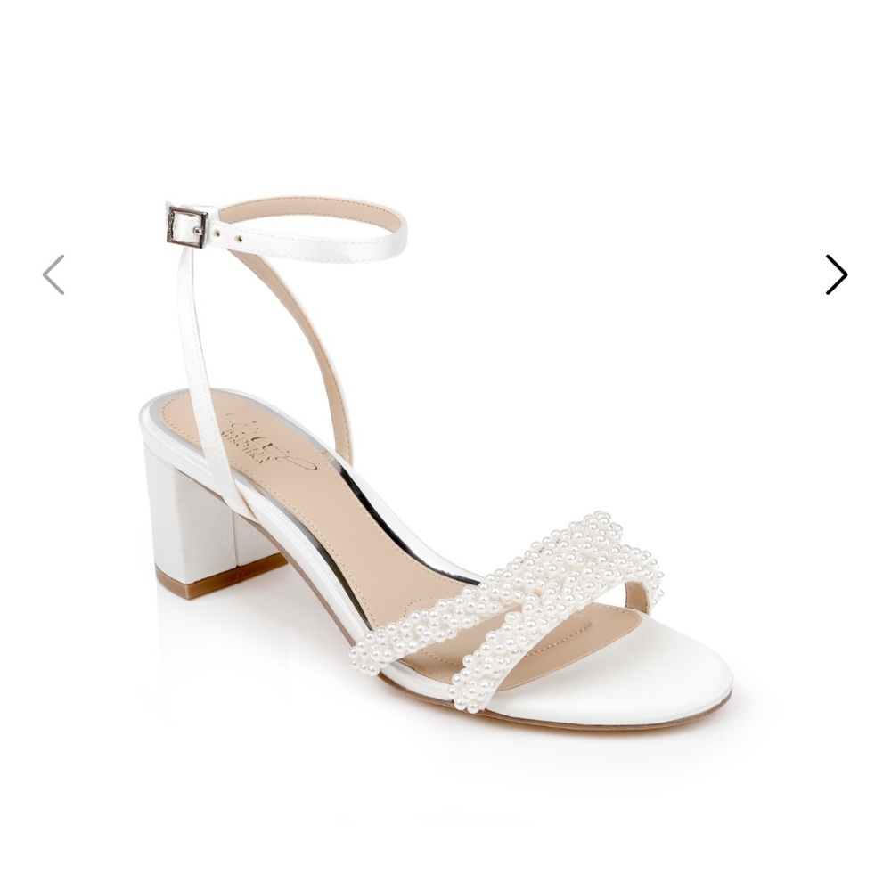 Ninnette Mid Heel Sandals (New, never worn)